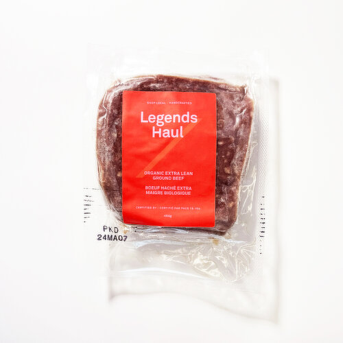 Legends Haul - Organic Ext Ln Ground Beef