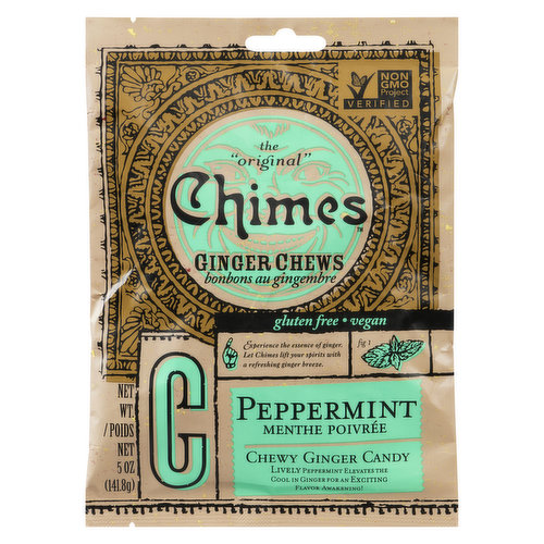 Chimes - Ginger Chews Peppermint