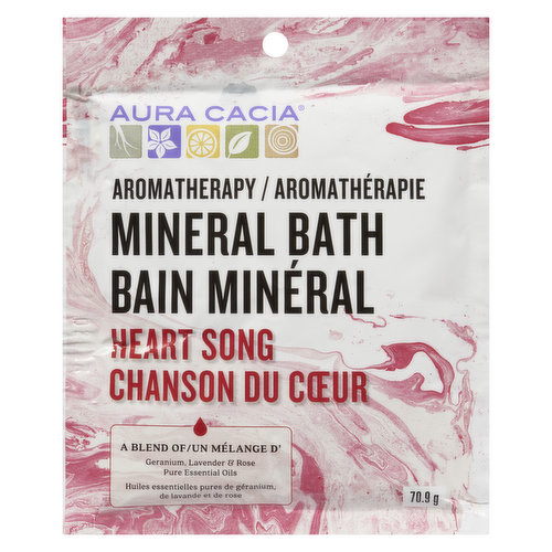 Aura Cacia - Aromatherapy Bath Foam - Heart Song