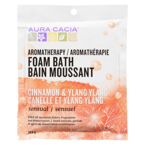 Aura Cacia - Auracacia Foam Bath Cinnamon YlangYlan