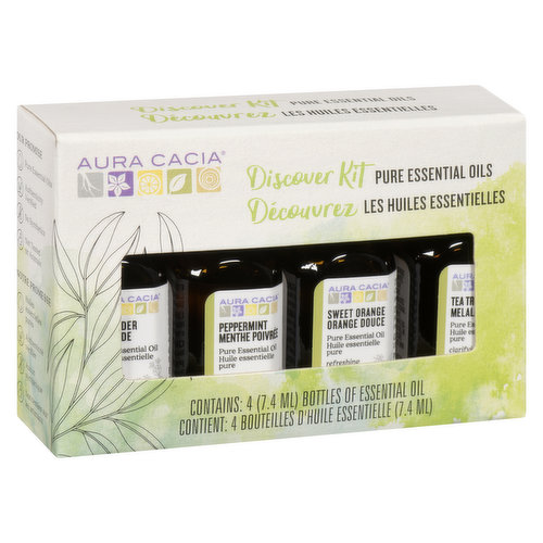 Aura Cacia - Discover Essential Oils Kit