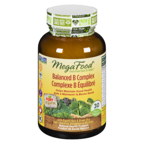 MegaFood - Balanced B Complex