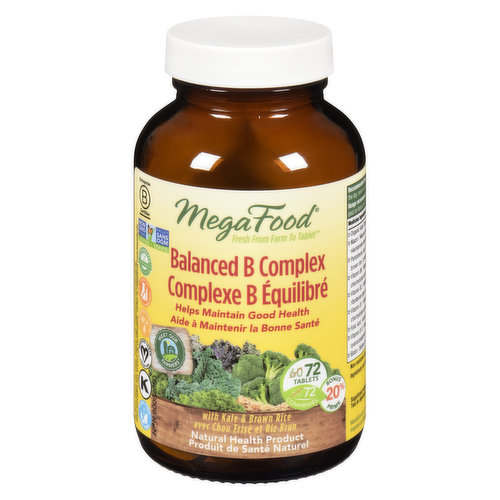 MegaFood - Balanced B Complex