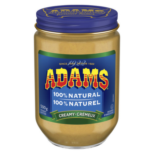Adams - Creamy Peanut Butter