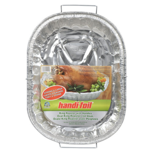 Handi-Foil Eco-Foil Rack Roaster with Handles