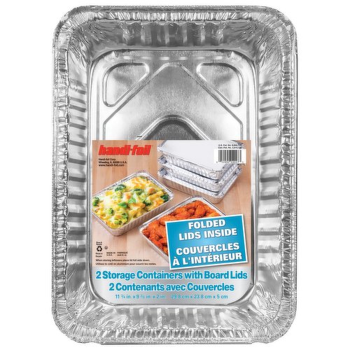 Handi-foil® Eco-Foil Giant Lasagna Pans, 5 pk / 13.5 x 9.6 in - Foods Co.