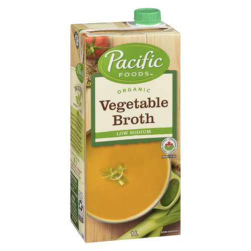Pacific Foods - Organic Vegetable Broth Low Sodium