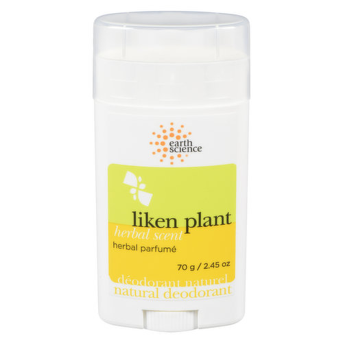 Earth Science - Erth Sc Liken Plant Deodorant Scent