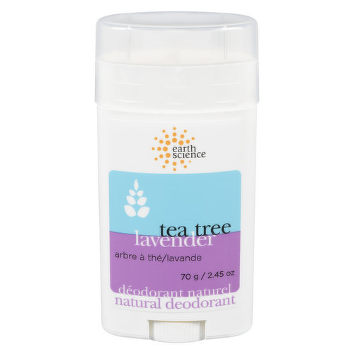 Earth Science - Tea Tree Lavender Deodorant