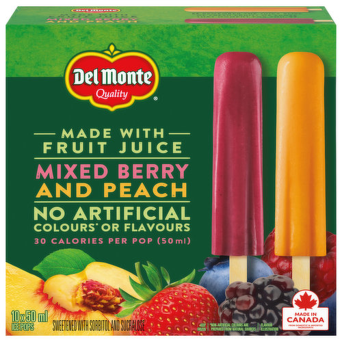 Del Monte - Berry & Peach Bars