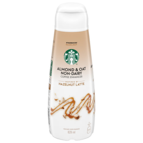 Add a splash of delicious non-dairy hazelnut flavor to your favorite Starbucks<sup></sup>coffee.