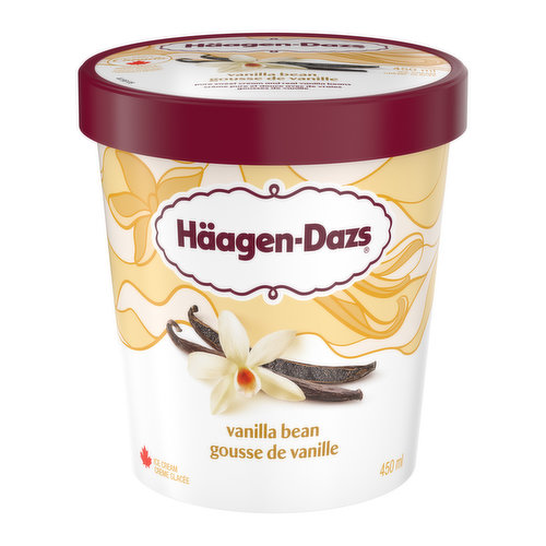 Haagen-Dazs - Vanilla Bean Ice Cream