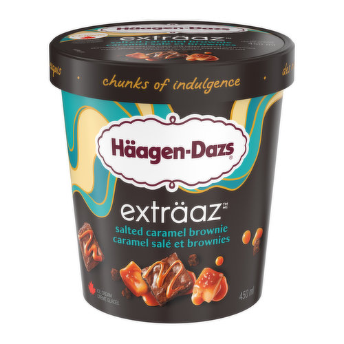 Haagen-Dazs - Extraaz Salted Caramel Brownie Ice Cream