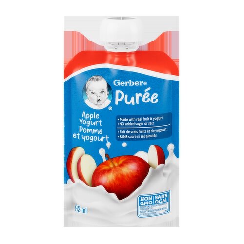 Gerber - Yogurt Puree Apple