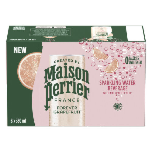 Maison Perrier - Sparkling Water Beverage, Forever Grapefruit