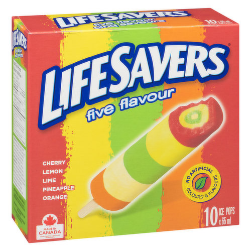 LIFESAVERS - Five Flavour Ice Pops