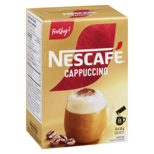 Nescafe Gold Cappuccino Strong, 8 Mugs Instant Coffee Price in India - Buy Nescafe  Gold Cappuccino Strong, 8 Mugs Instant Coffee online at