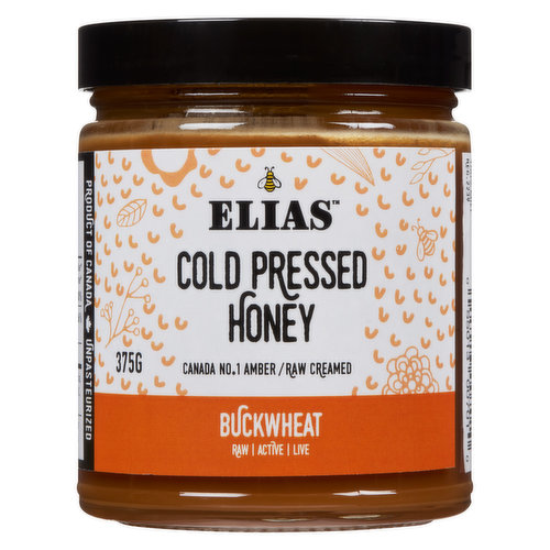 Elias - Cold Pressed Buckwheat Honey