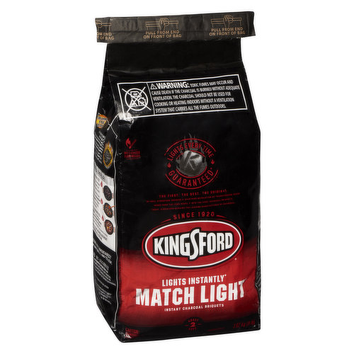 Made with North American wood & the smae quality ingredients as the Original to deliver an authenit would-fired BBQ flavour instantly. Infused with just the right amount of lighter fluid, they light instantly. Perfect to use from any BBQ event!
