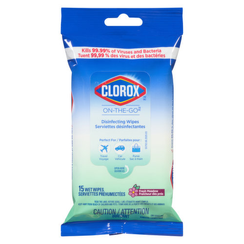 Clorox - On-The-Go Disinfecting Wipes