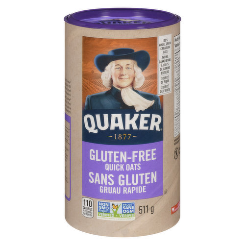 QUAKER - Gluten Free Quick Oats