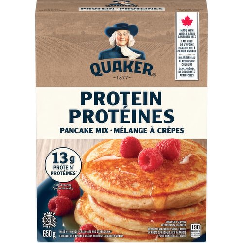 Quaker - Pancake Mix, Protein