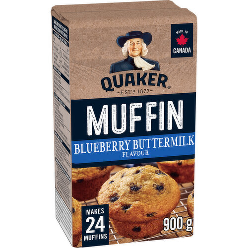 QUAKER - Muffin Mix, Blueberry Buttermilk