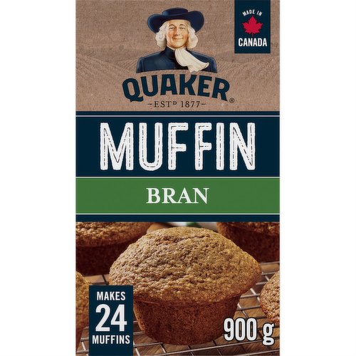 QUAKER - Muffin Mix, Bran