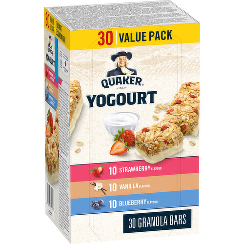 Quaker - Yogurt Granola Bars - Club Pack