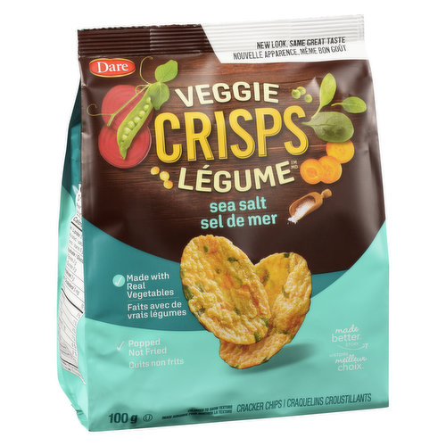 Dare - Veggie Crisps, Sea Salt