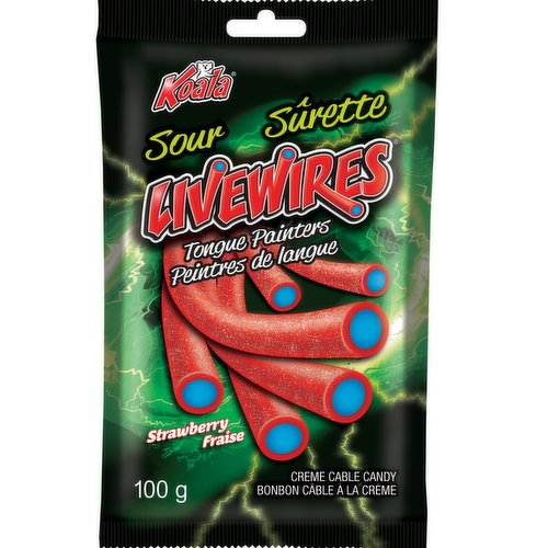 Livewire - Creme Cable Candy - Sour Strawberry