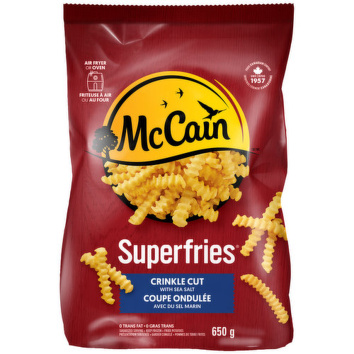 McCain - Superfries Spicy Jumbo Crinkle Cut