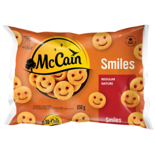 McCain - Smiles Smiley Face Fries