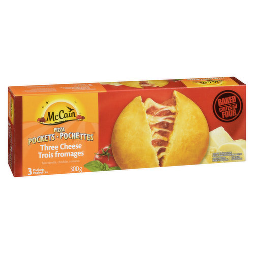 McCain - Three Cheese Pizza Pockets