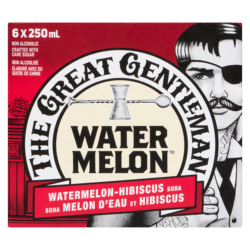 The Great Gentleman - Watermelon Hibiscus Soda