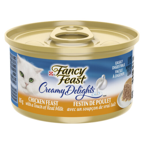 Fancy Feast - Creamy Delights Chicken Feast, Wet Cat Food 85 g