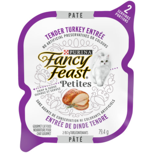 Purina - Fancy Feast Petites Turkey Pate