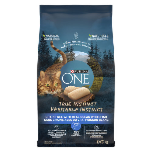 Purina One - True Instinct Dry Cat Food, True Instinct Grain Free Ocean Whitefish