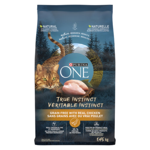 Purina One - True Instinct Dry Cat Food, True Instinct Grain Free Chicken