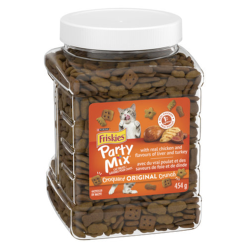 Purina - Friskies Party Mix Original Cannister