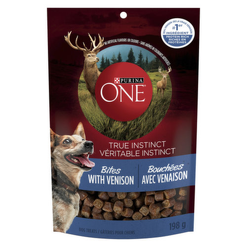 Purina - True Instinct Bites Venison, Dog Treats 198 g