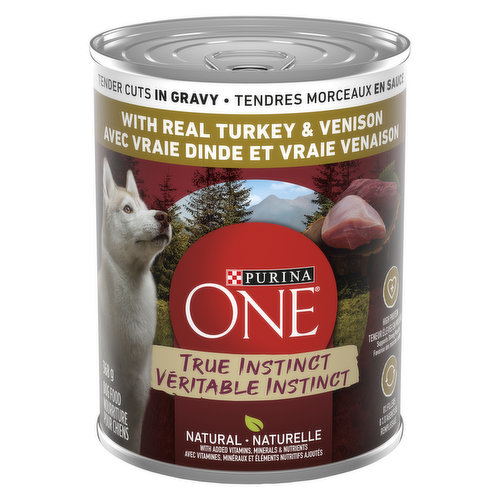 Purina - ONE True Instinct Tender Cuts in Gravy Turkey & Venison