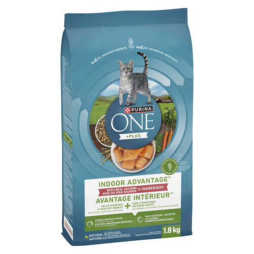 Purina - Purina One Indoor Salmon Dry Cat