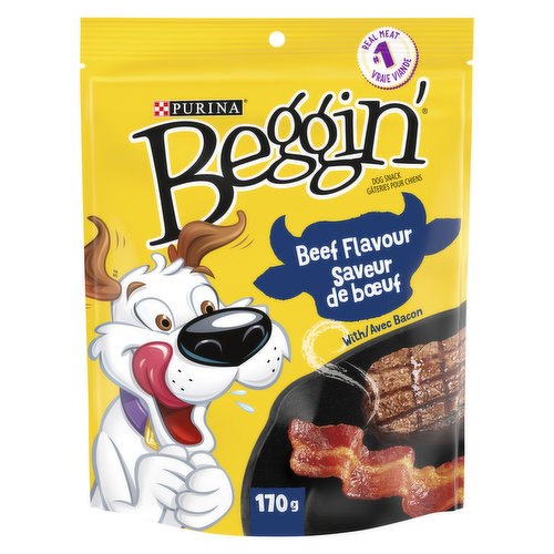 Purina Beggin' - Beggin' Beef Flavour, Dog Treats 170 g