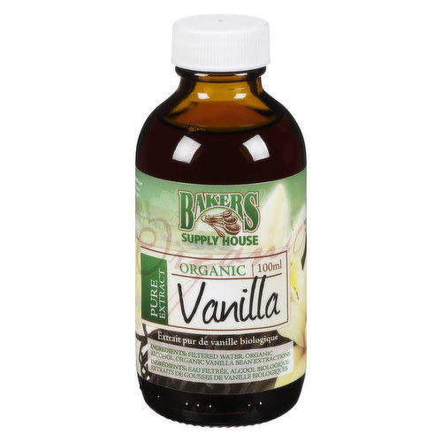 Baker's Supply House - Organic Pure Vanilla