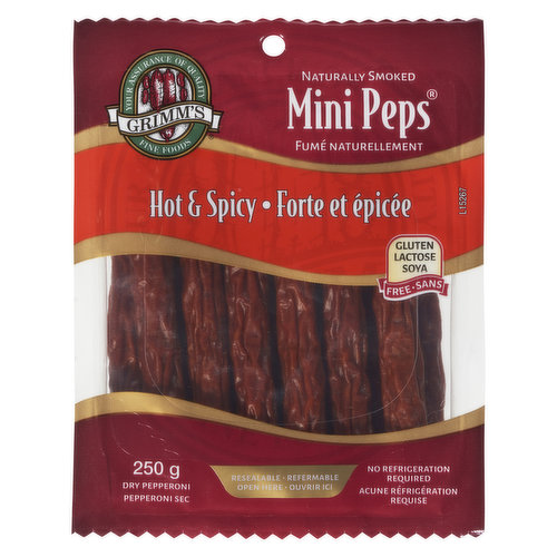 Grimms - Mini Pepperoni Hot & Spicy