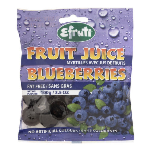 Efruti - Fruit Juice Blueberries