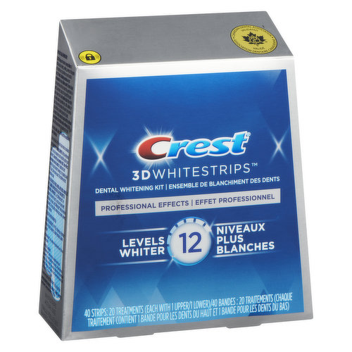 Crest - 3D Whitestrips Professional Effects