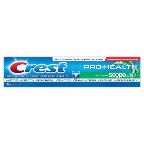 Crest - Pro Health Toothpaste With Scope