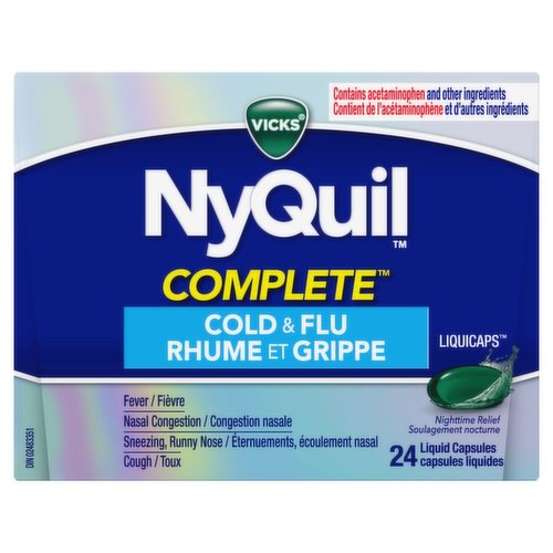 Vicks - NyQuil Complete Liquidcap 24pk